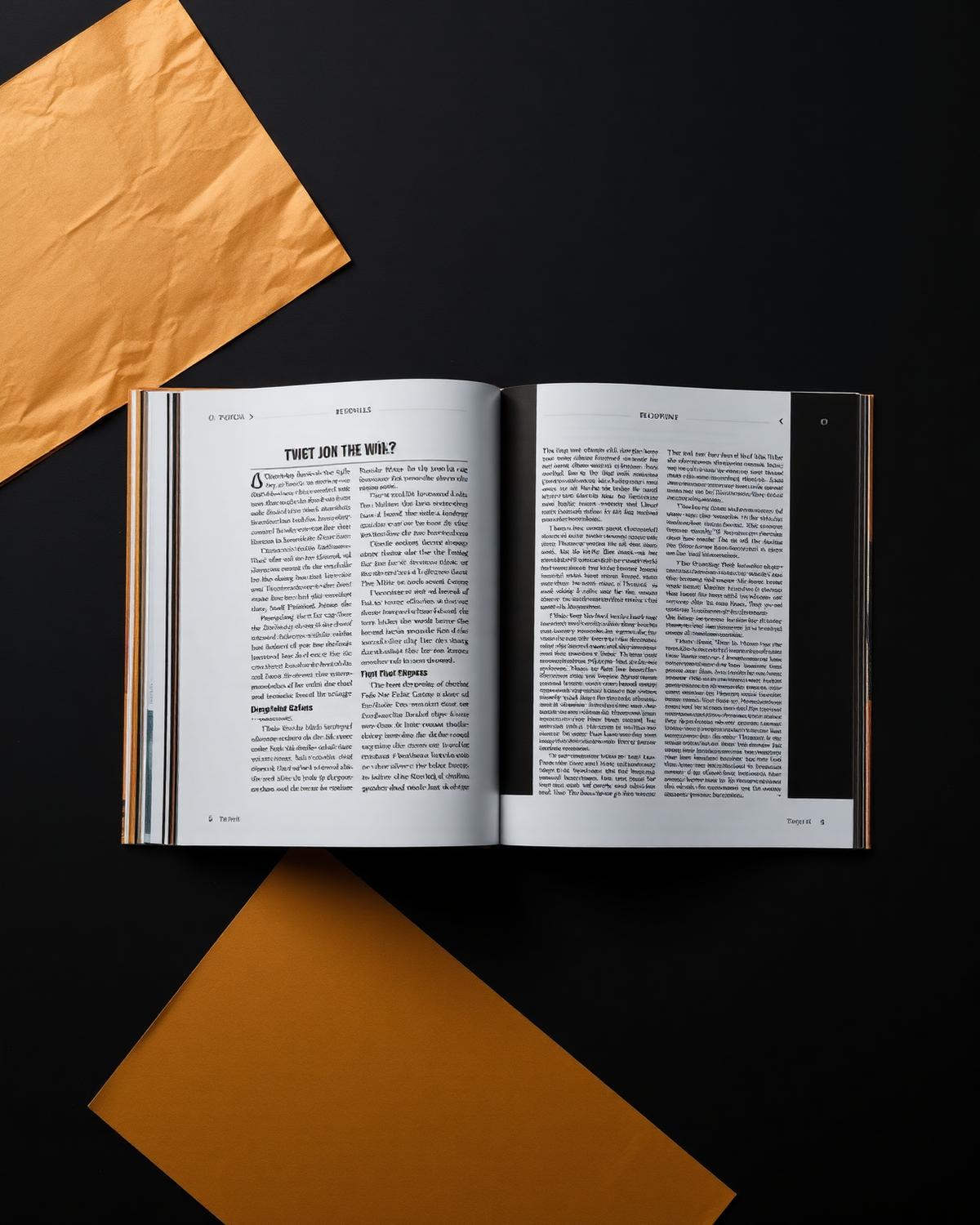 A quarterly magazine, set in lead